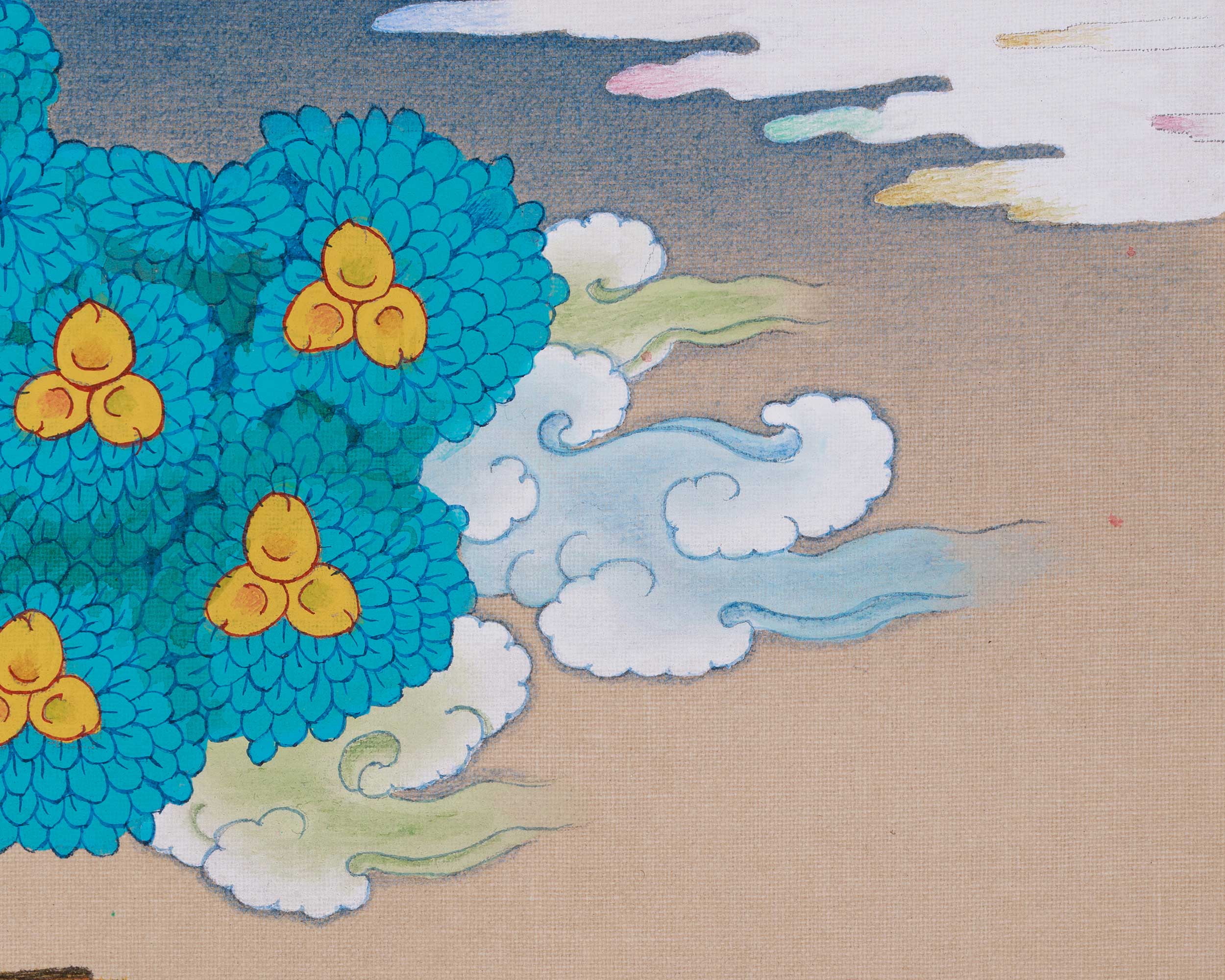 Tibetan Buddhist Art of the Four Harmonious Friends | Symbol of Unity and Mutual Support