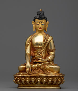 Shakyamuni Buddha Gold Idol