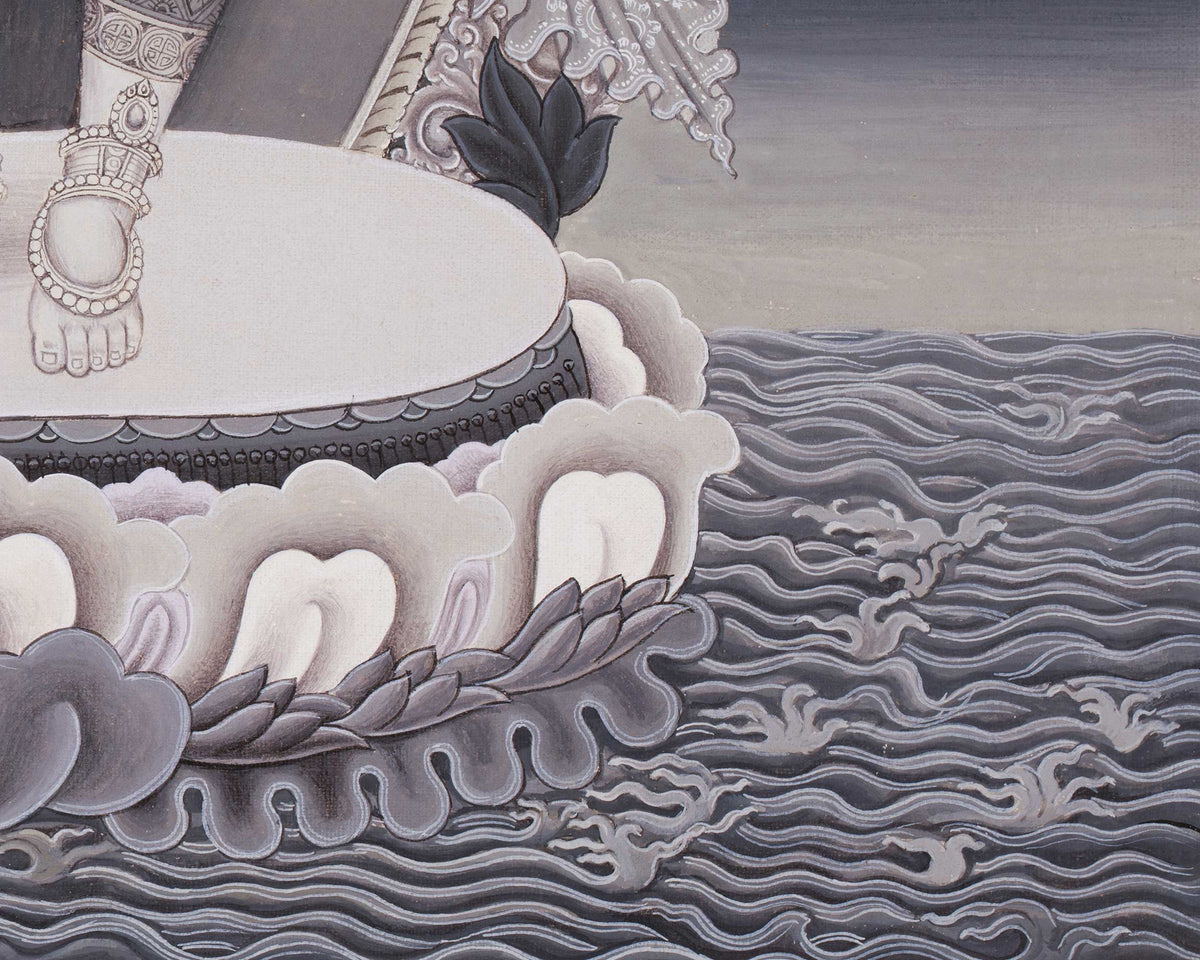 Ardhanarishvara Thangka | The Union of Shiva and Shakti