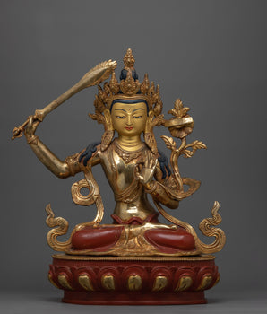 manjushri-gold-gilded-oxidized