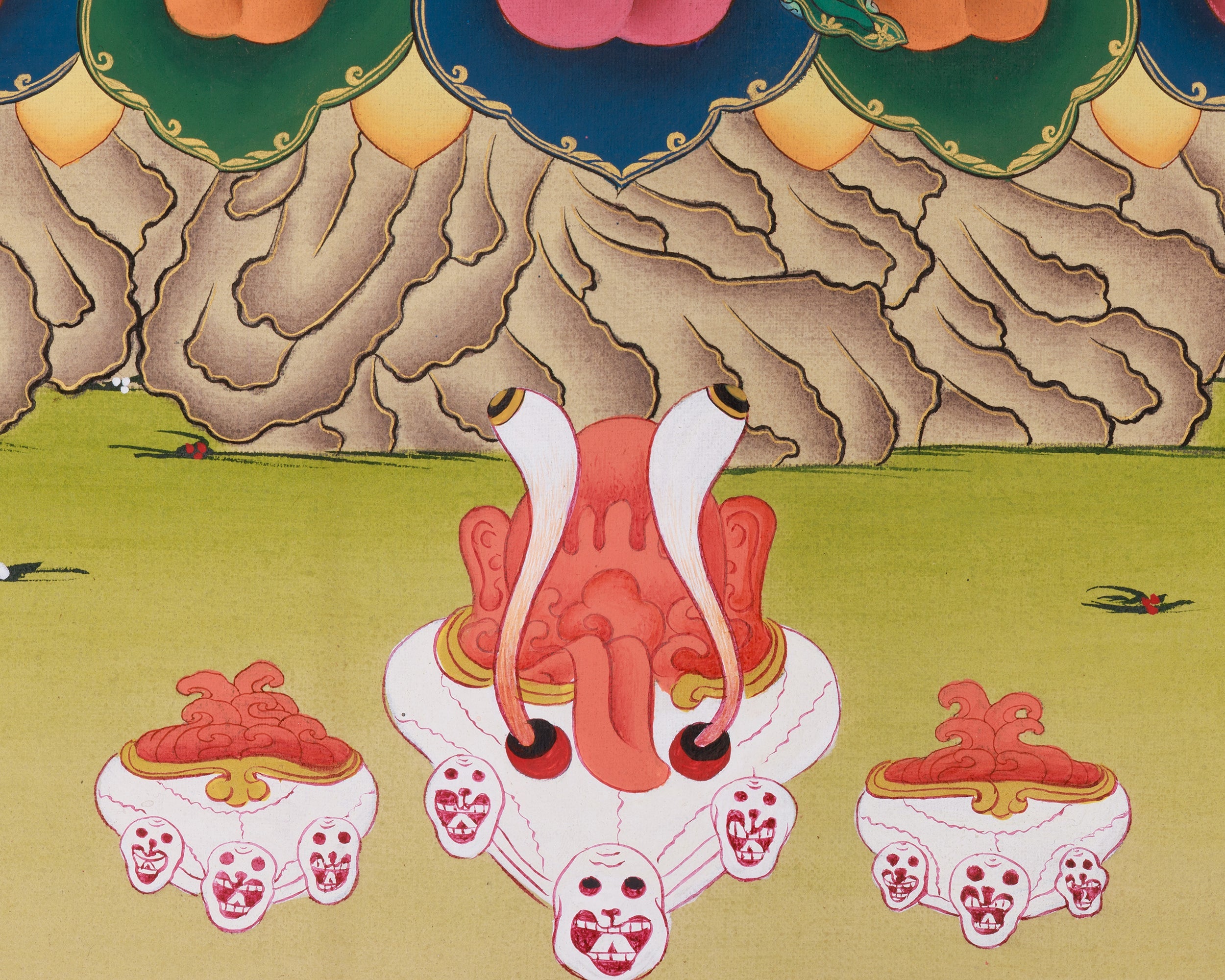 Six-Armed Mahakala Artwork | Wrathful Protector | Compassionate Power