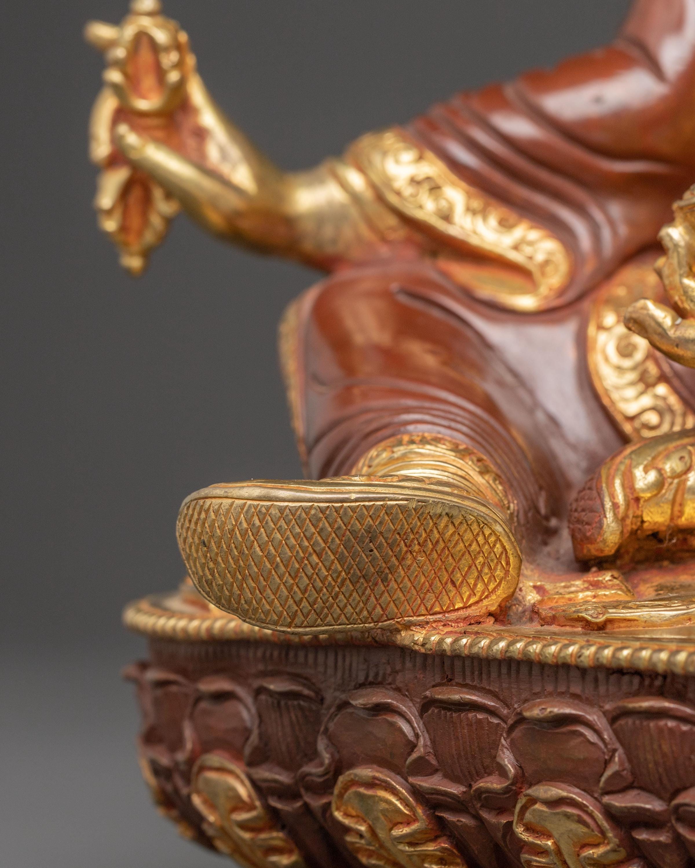 Handmade Master Padmasambhava Statue | Lotus Born Guru Rinpoche