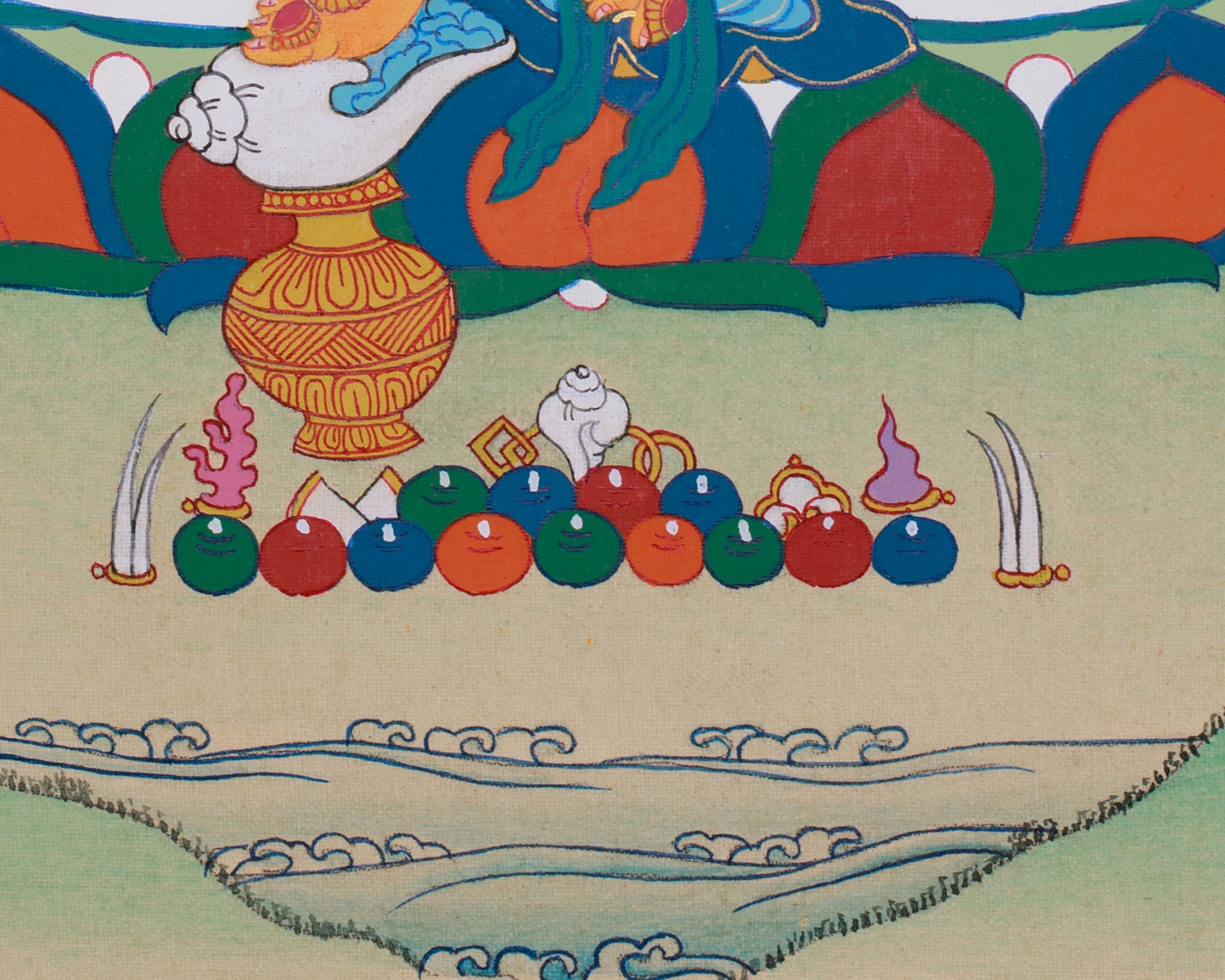 Yellow Jambhala — The Buddha of Prosperity and Abundance
