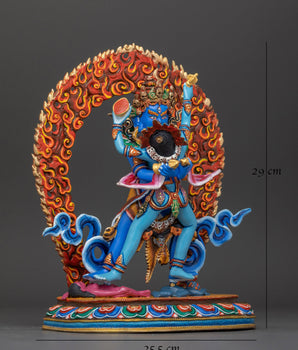 chakrasambhara-with-consort-figurine