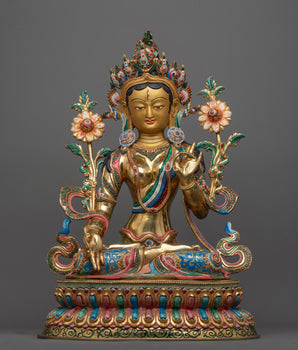 Divine white-tara