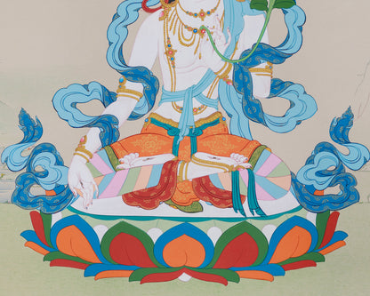 Sita Tara Thangka | Goddess of Compassion and Long Life