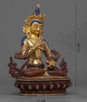 9 Inch Vajrasattva Rupa | Tibetan Dorje Sempa