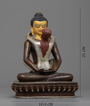 Samantabhadra with Consort | The Union of Primordial Wisdom and Compassionate Activity