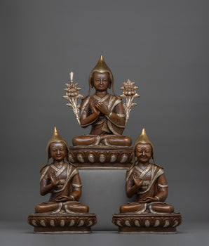 tsongkhapa-and-disciples-statue-set
