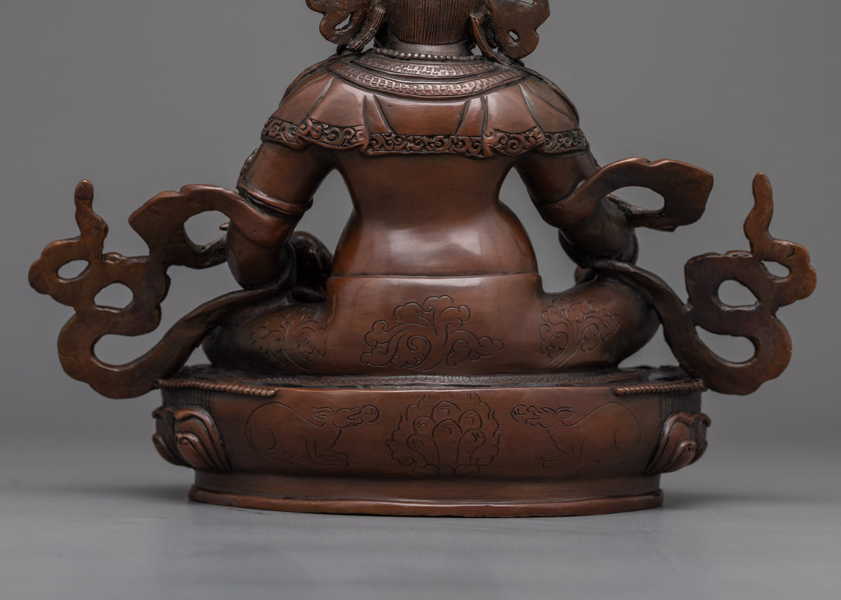 God of Riches and Wealth Statue | Embrace Prosperity with Our Dzambhala Sculpture