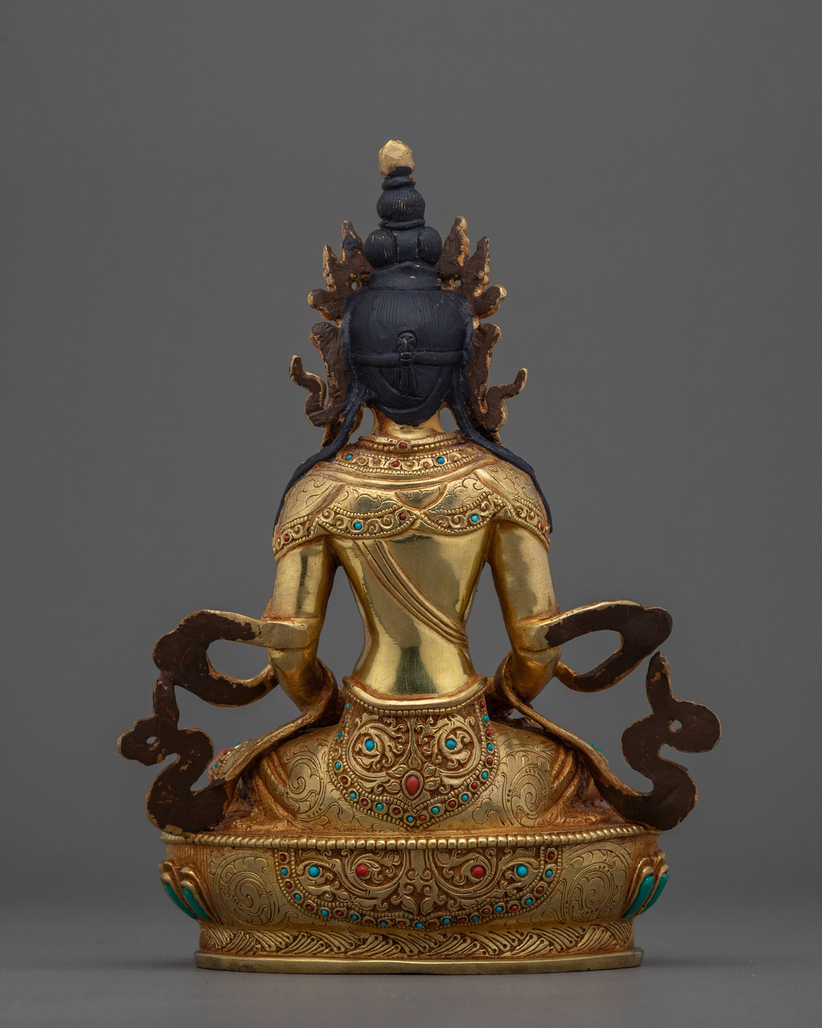 Eternal Life Amitayus | Handcrafted Tibetan Buddha Statue