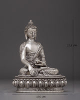 silver-shakyamuni-buddha