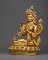4 armed deity
