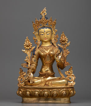 goddess-white-tara-sculpure