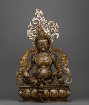 dzambhala-gold-silver-plated-oxidized