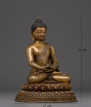 Amitabha Copper Decor Statue