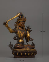 Tibetan Bodhisattva Manjushri Statue