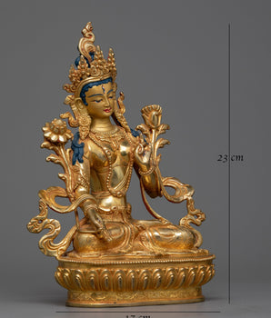 white-tara-sculpture-for-buddhist-shrine-decor