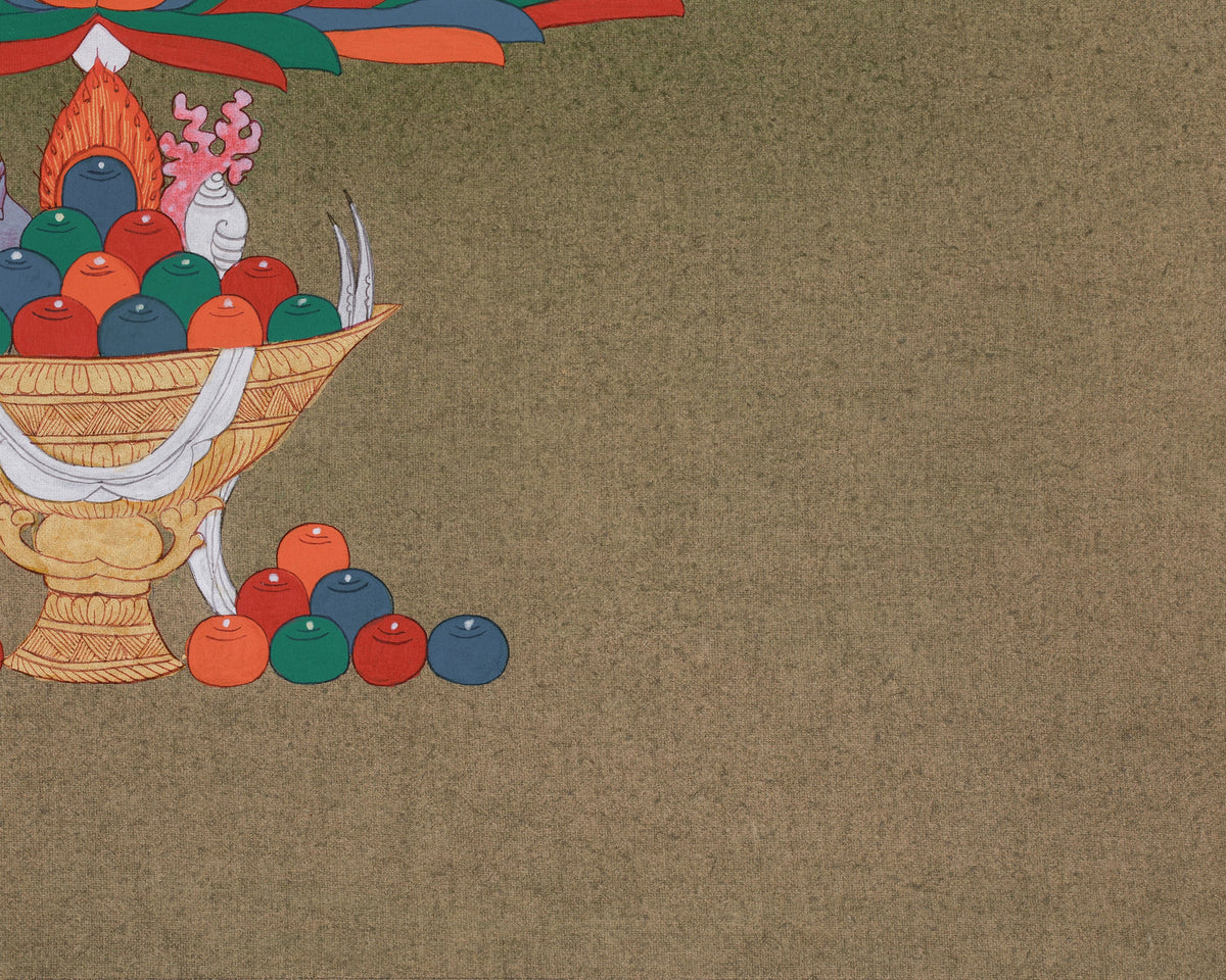 Beautifully Painted Peaceful Sita Tara | Goddess of Healing and Protection