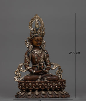 Amitayus Handcrafted Statue | Symbol of Longevity and Compassion