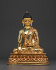 Traditional Handcrafted Shakyamuni Buddha Figurine