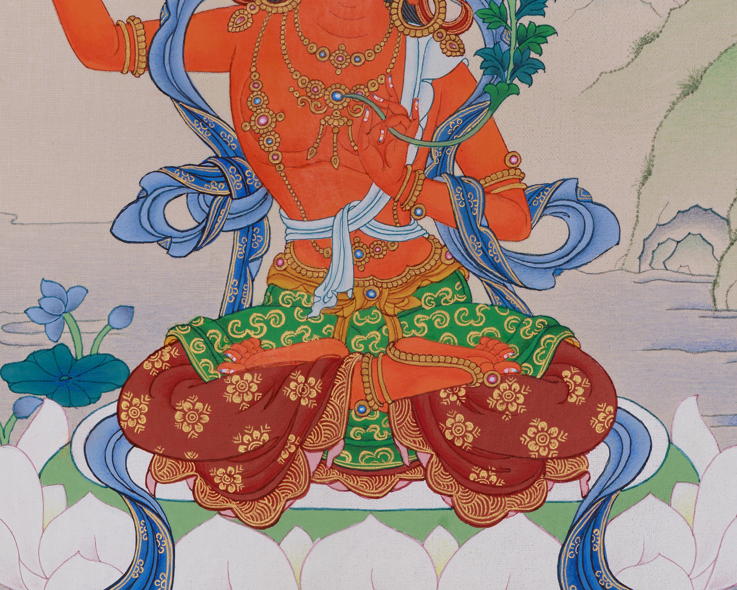 Sacred Art of Manjushri | Embodiment of Enlightened Wisdom