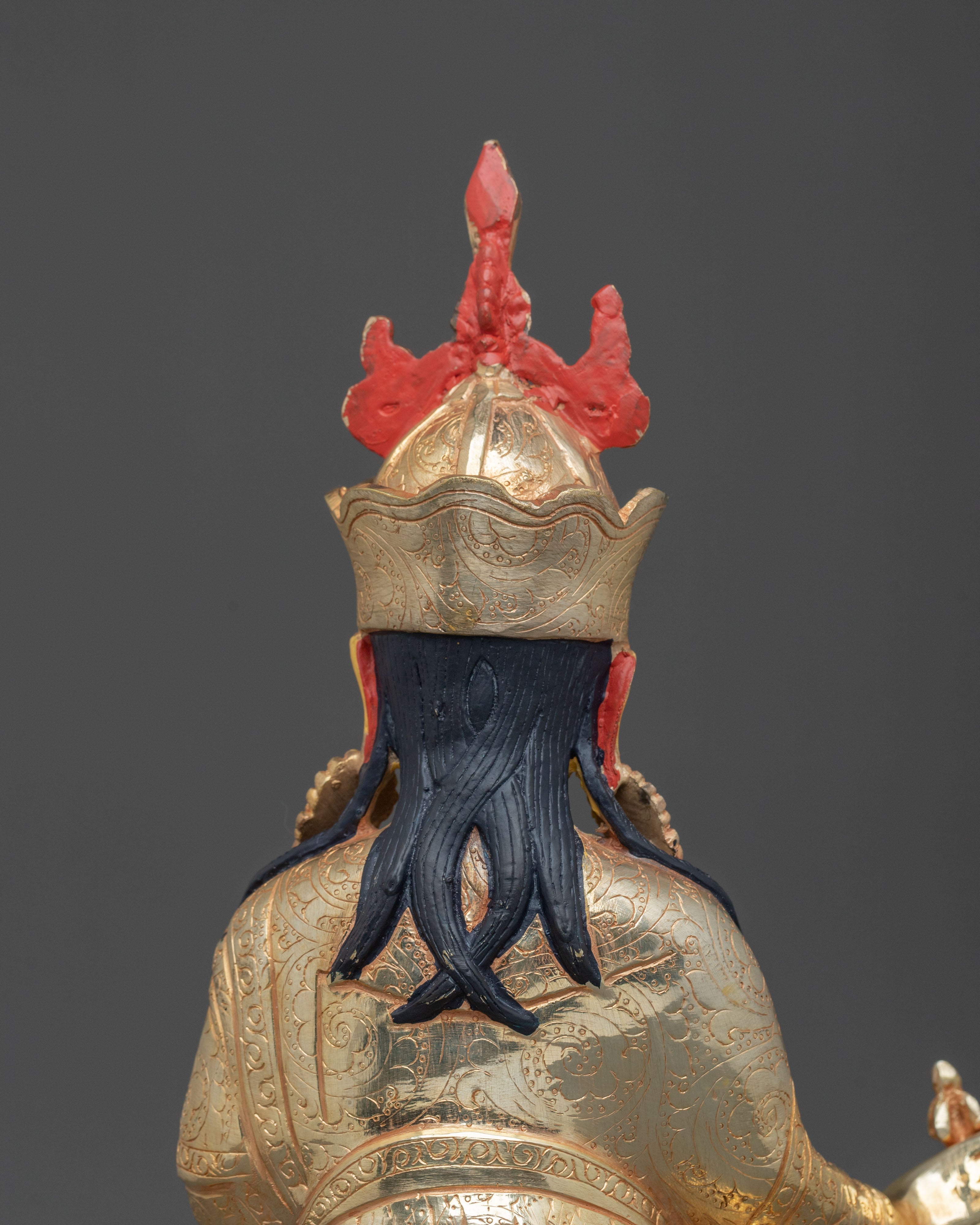 Handcrafted Spiritual Guru Rinpoche Statue | Sacred Home Decor