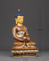 Serene Statue of Buddha Amitabha | Ruler of the Pure Land
