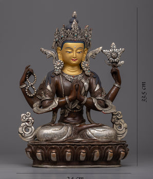 Avalokiteshvara Statue | The Embodiment of Infinite Compassion and Mercy