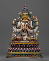 chenrezig-white-figurine