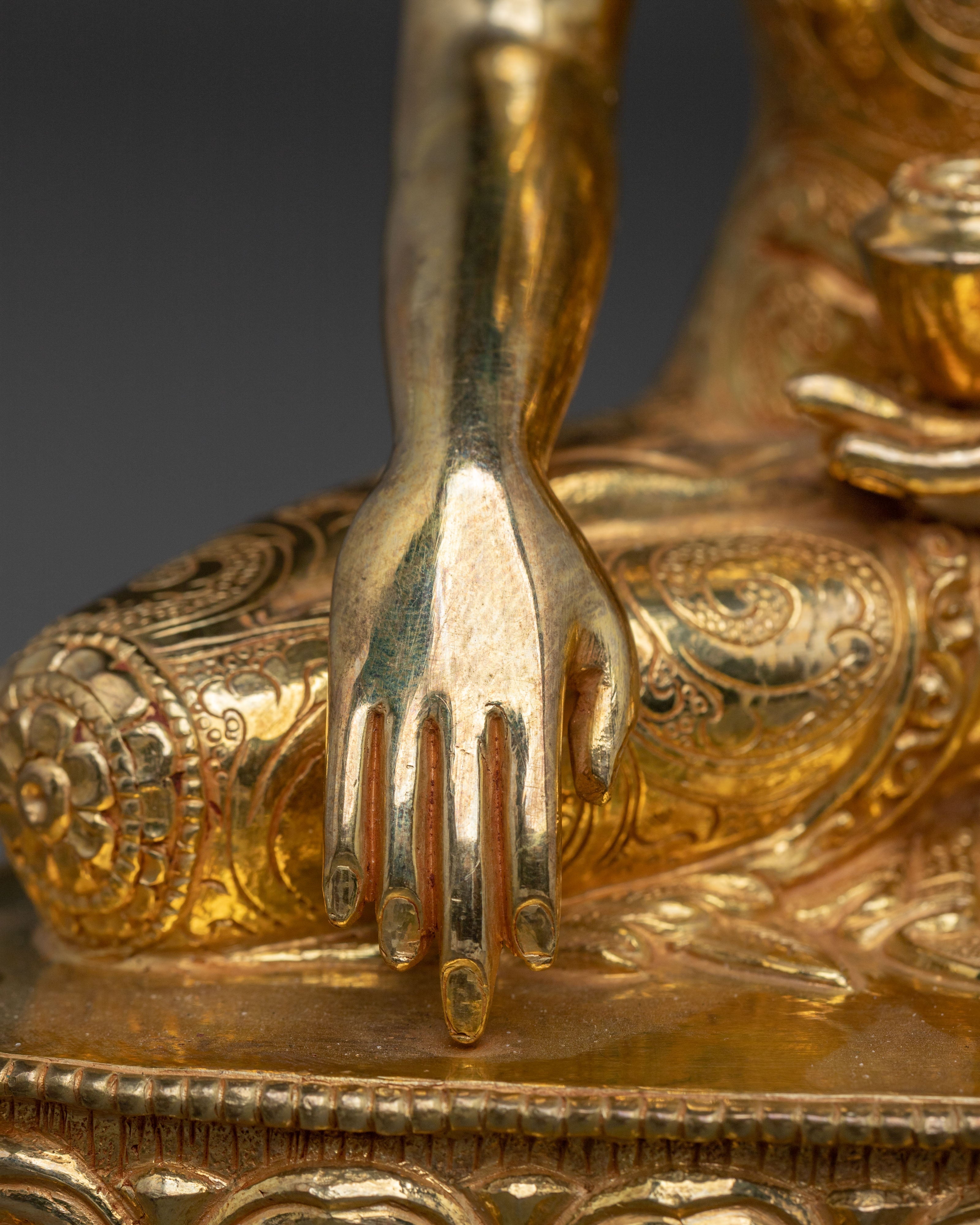 Historical Shakyamuni Buddha Statue | Gautama Buddha Meditation Sculpture