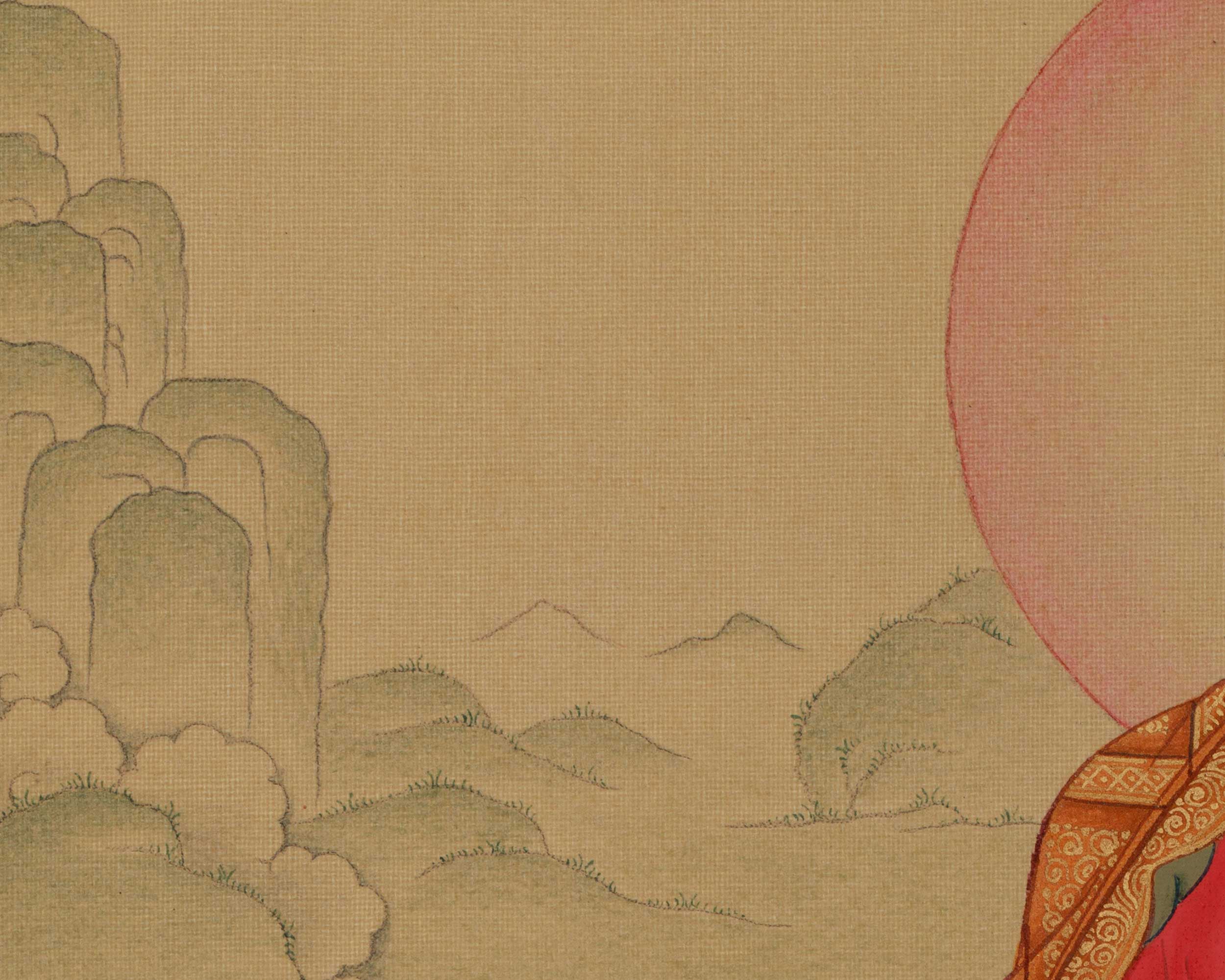 Meditation Amitabha Buddha Thangka | Featuring Amitayus | LHASA Hues