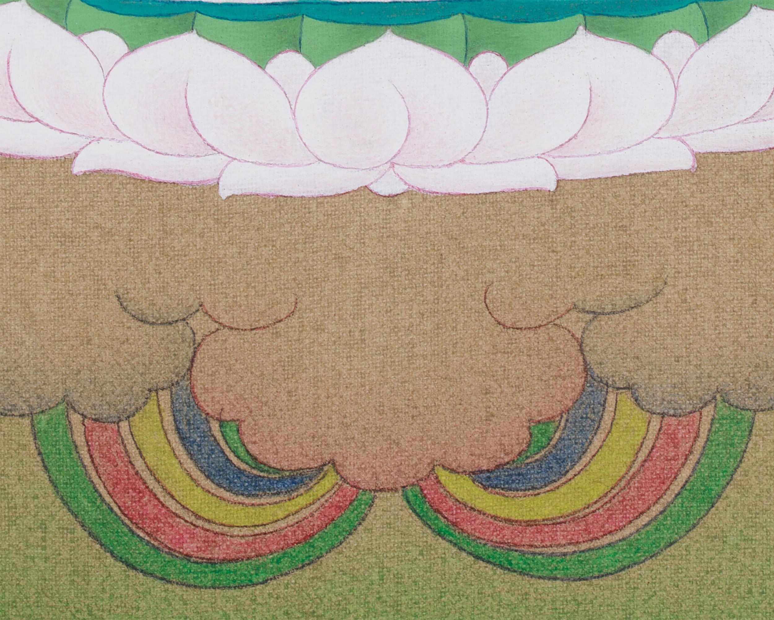 Original Goddess Saraswati Painting | Deity of Arts, Knowledge, and Music