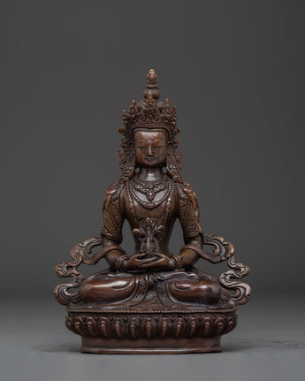 8.7 Inch Amitayus Statue