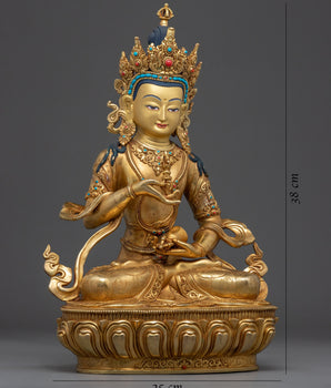 Himalayan Dorsem Statue | Traditionally Hand-made Vajrasattva Figurine