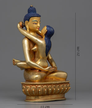 samantabhadra-with-consort-sculpture