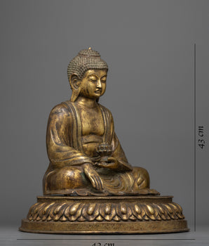 Gautama Buddha Antique Finish