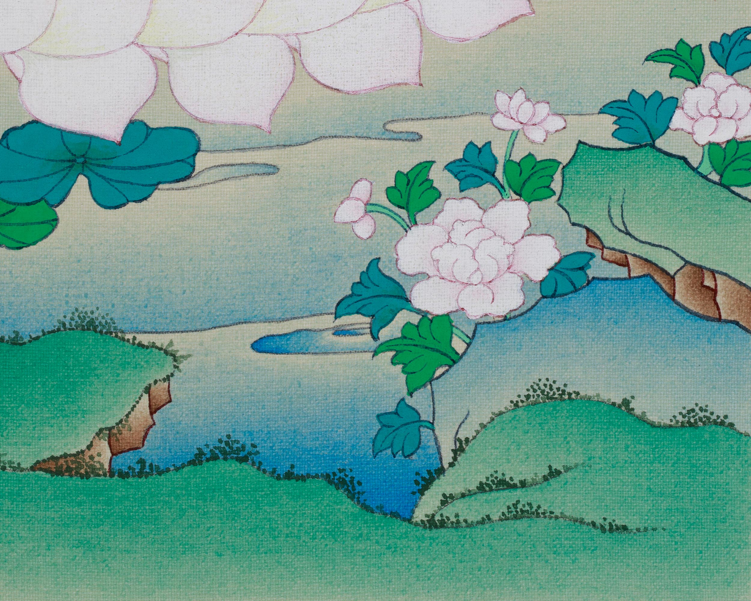 Chenrezig Thangka of Blessings | A Sacred Representation of Compassion