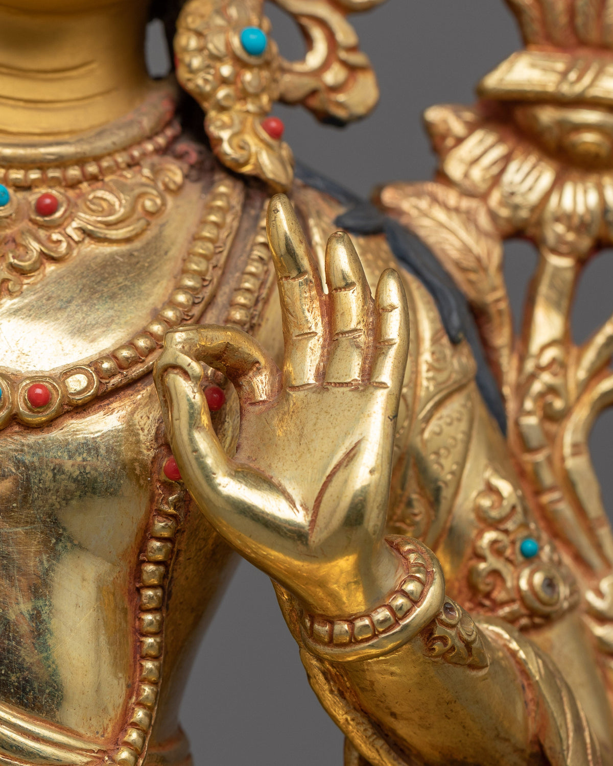 Manjushri Guardian of Spiritual Wisdom Sculpture | Perfect for Meditation