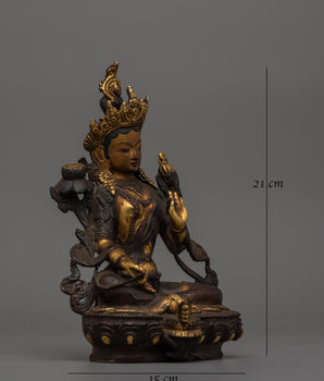 Mother of Mercy Green Tara Statue