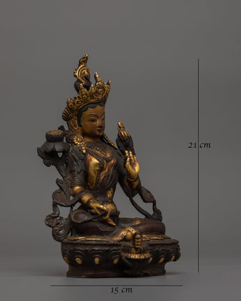 Mother of Mercy Green Tara Statue