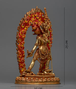 Dakini Vajrayogini Gold Statue