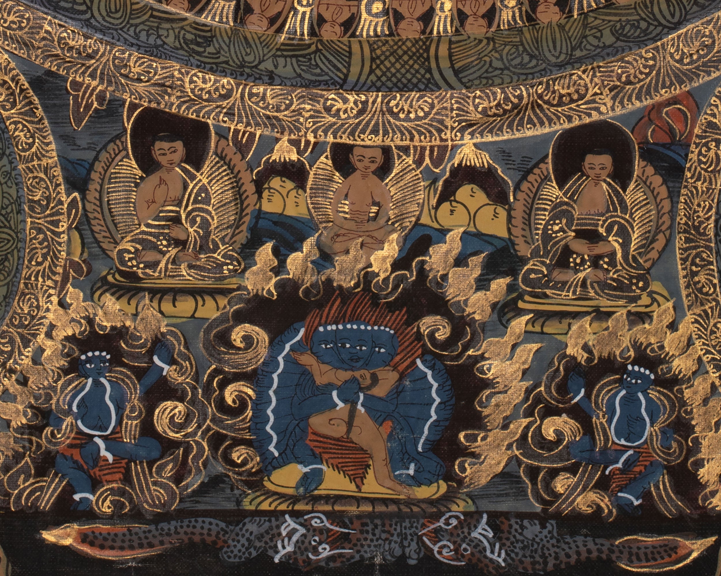 Tibetan Buddha Mandala Thangka | For Meditation and Inner Transformation