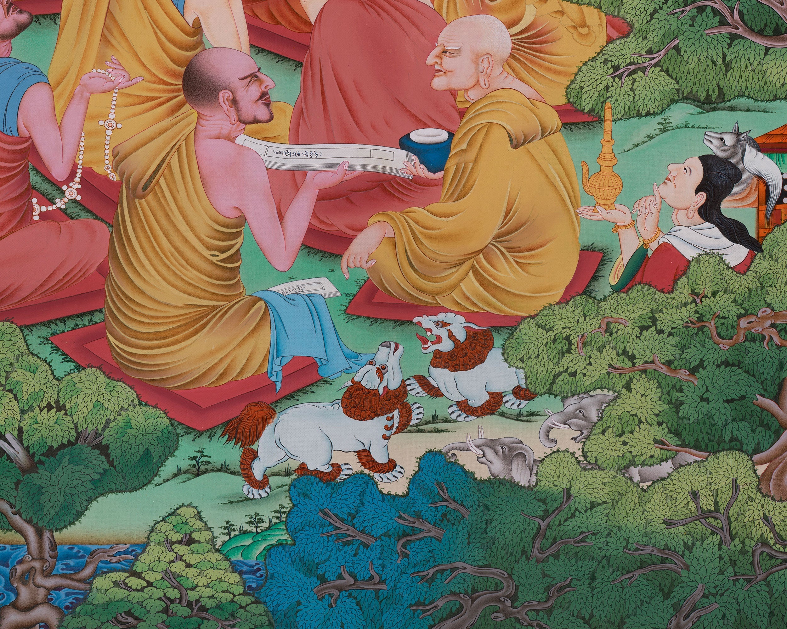 Himalayan thangka of Shakyamuni Buddha | Dharma Teacher