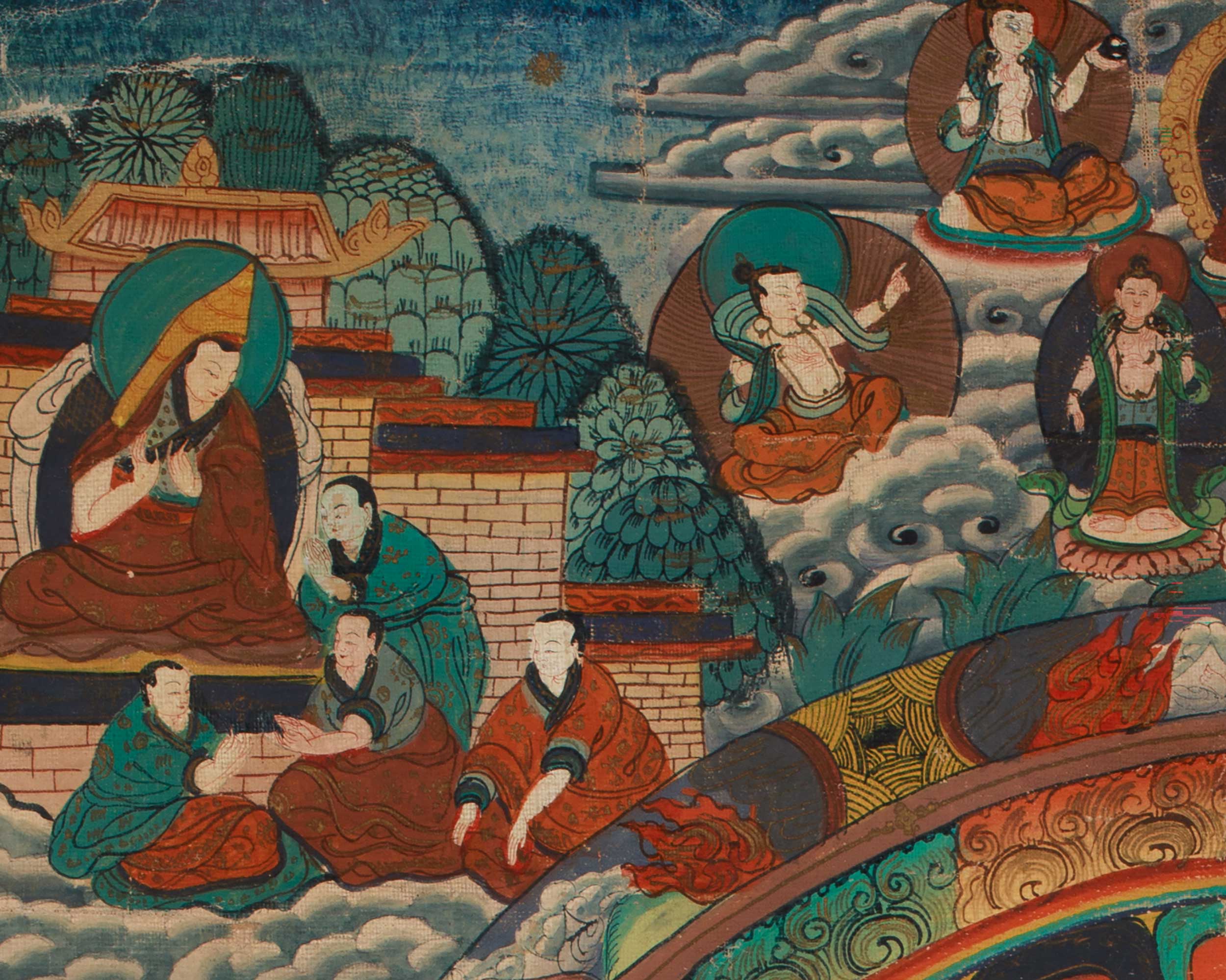 Traditional Art of Samantabhadra Mandala | Embodiment of Universal Benevolence