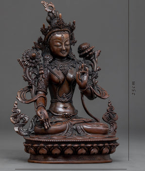 White Tara Indoor Sculpture | Handcrafted The Great Mother