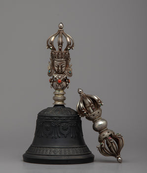 Tibetan Vajra and Bell for Meditation | Tools of Serenity and Spiritual Connection