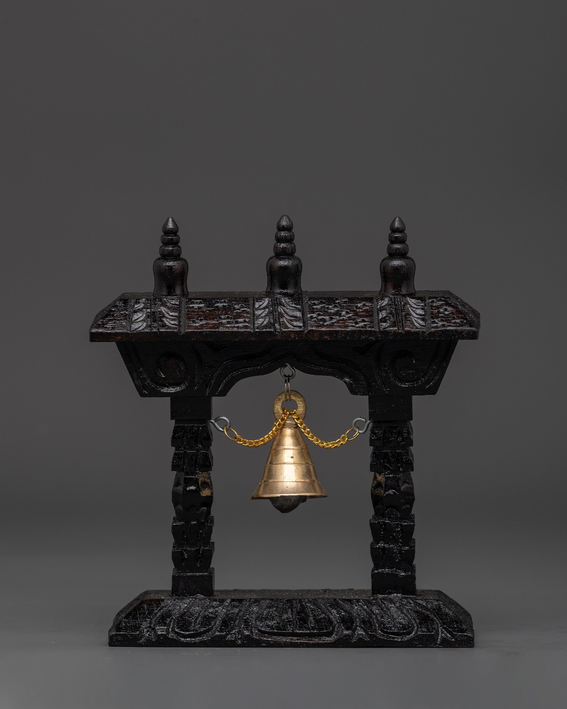 Bell on Wooden Frame
