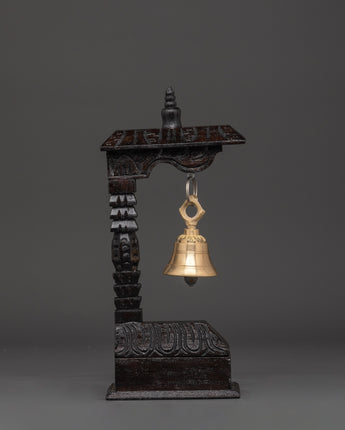 Bell with Wooden stand