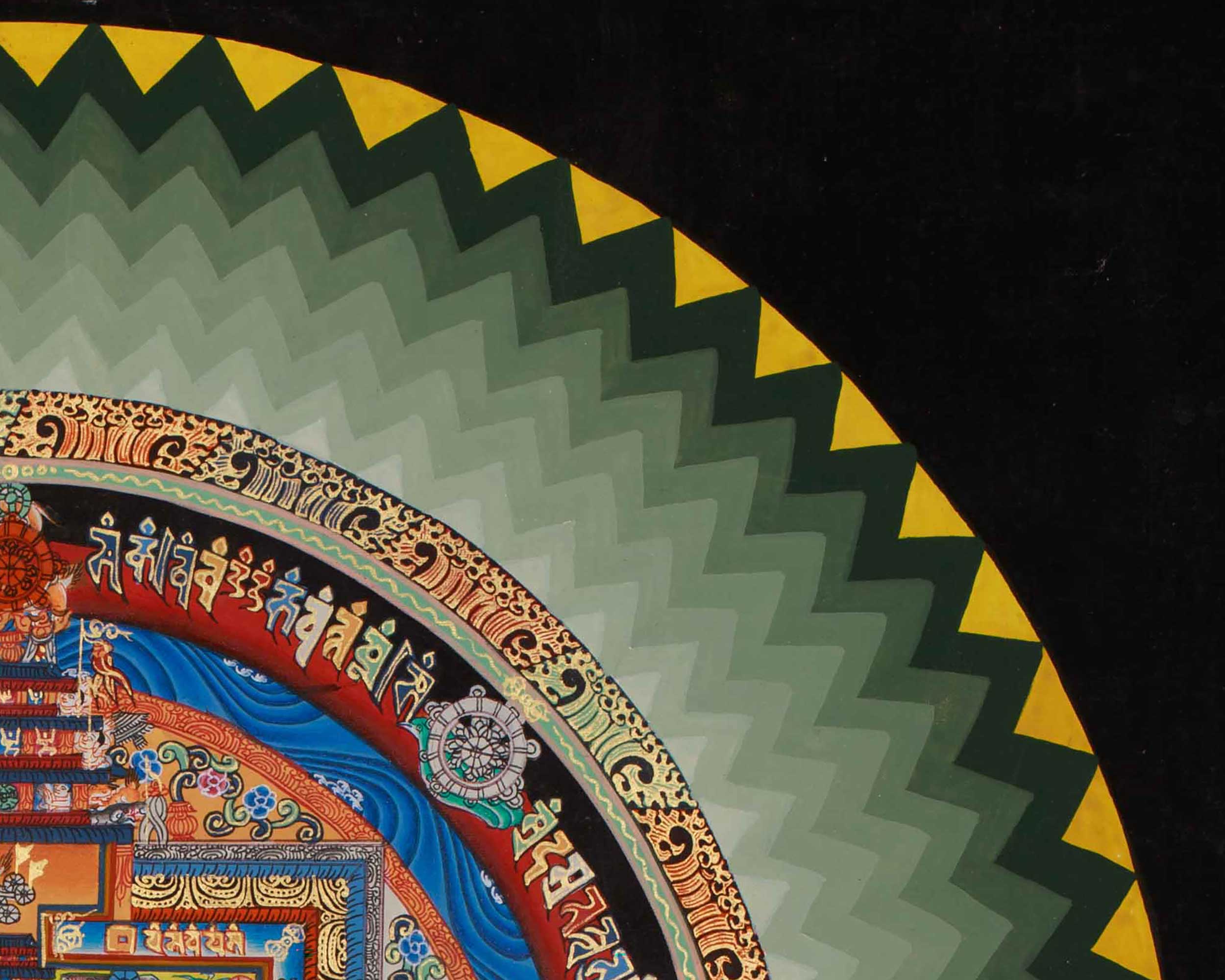 Tibetan Art of Kalachakra Mandala | Spiritual Focus and Inner Transformation